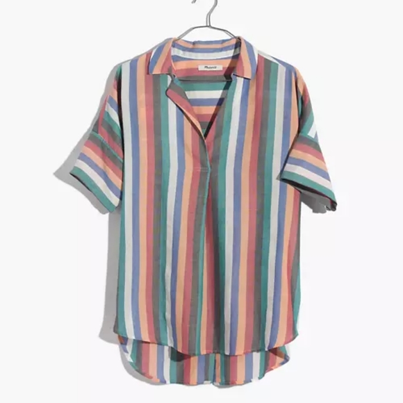 Madewell Tops - Madewell Courier Stripe Top XS